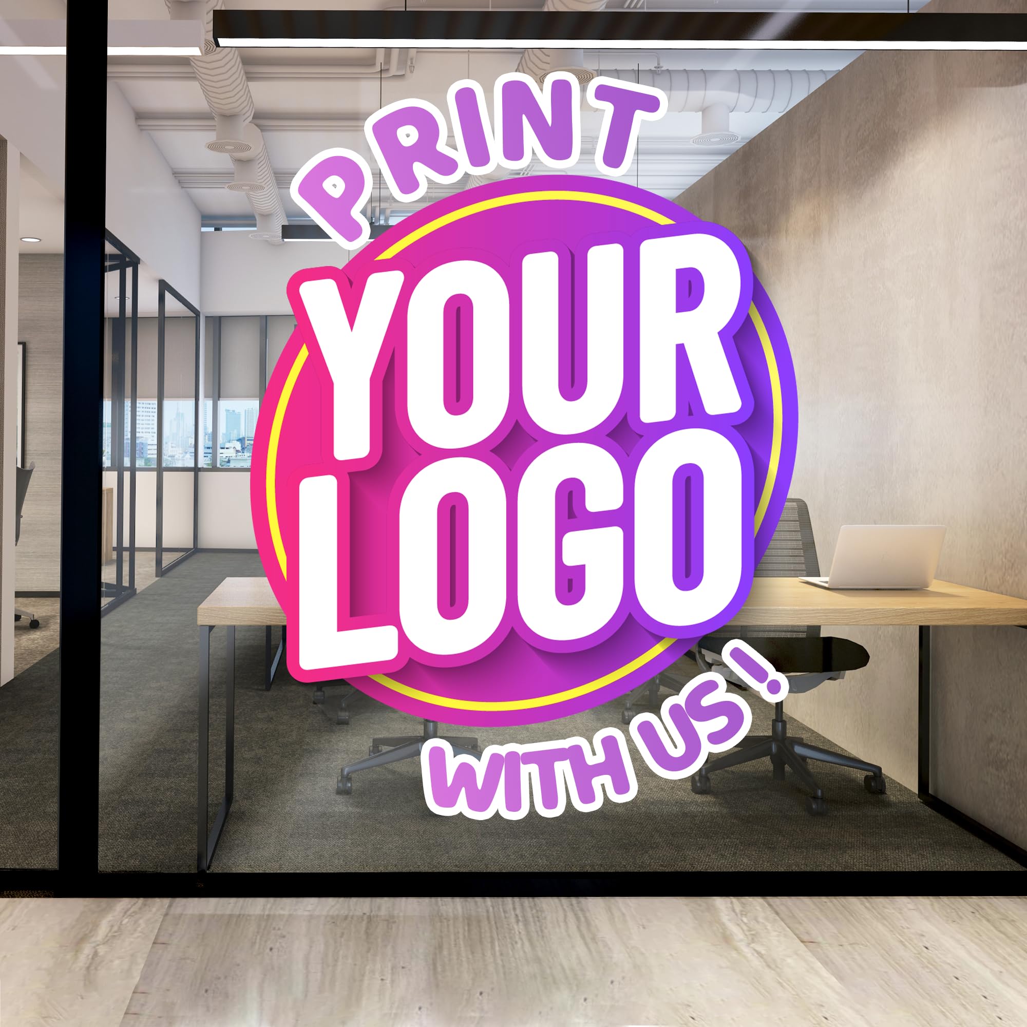 Logo Design Print your logo with Us