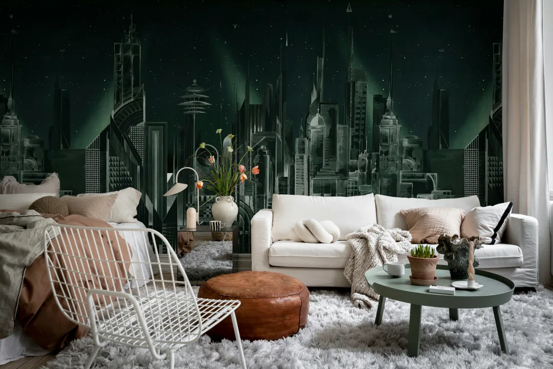 Commercial Grade Wallpaper Installation